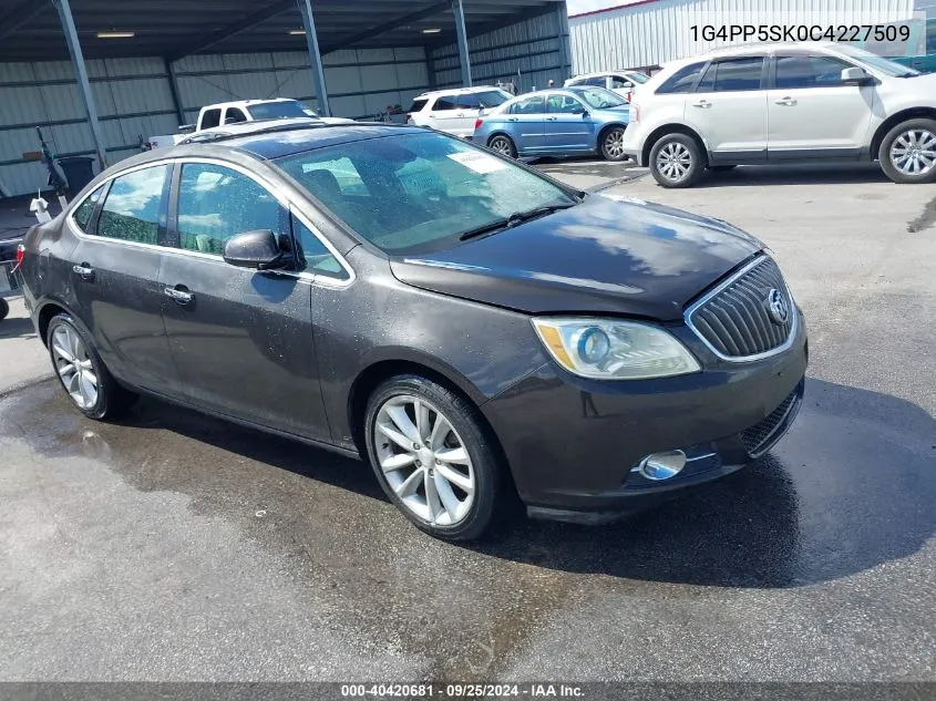 2012 Buick Verano VIN: 1G4PP5SK0C4227509 Lot: 40420681