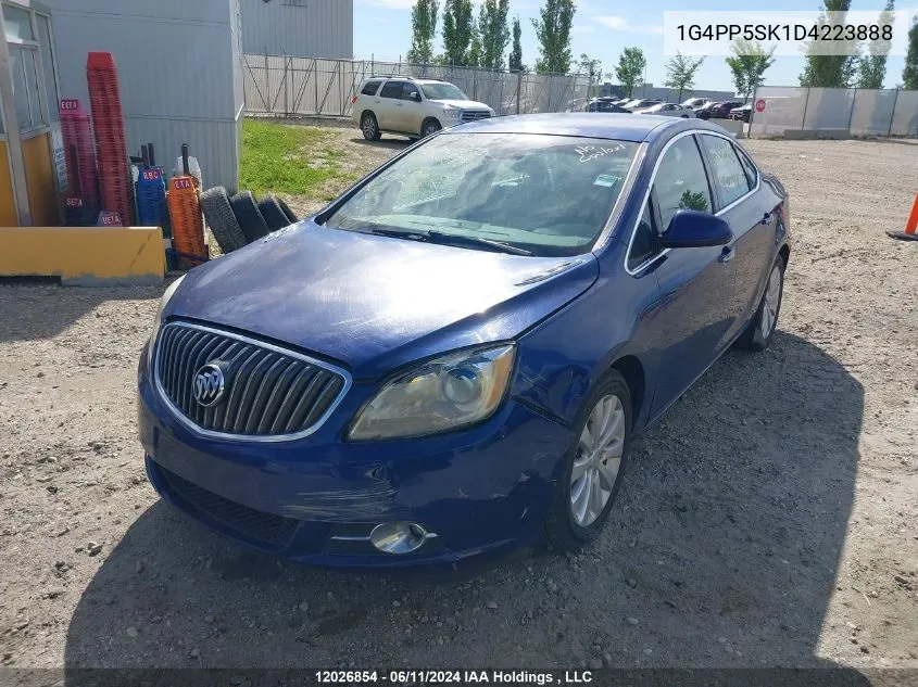 2013 Buick Verano VIN: 1G4PP5SK1D4223888 Lot: 12026854