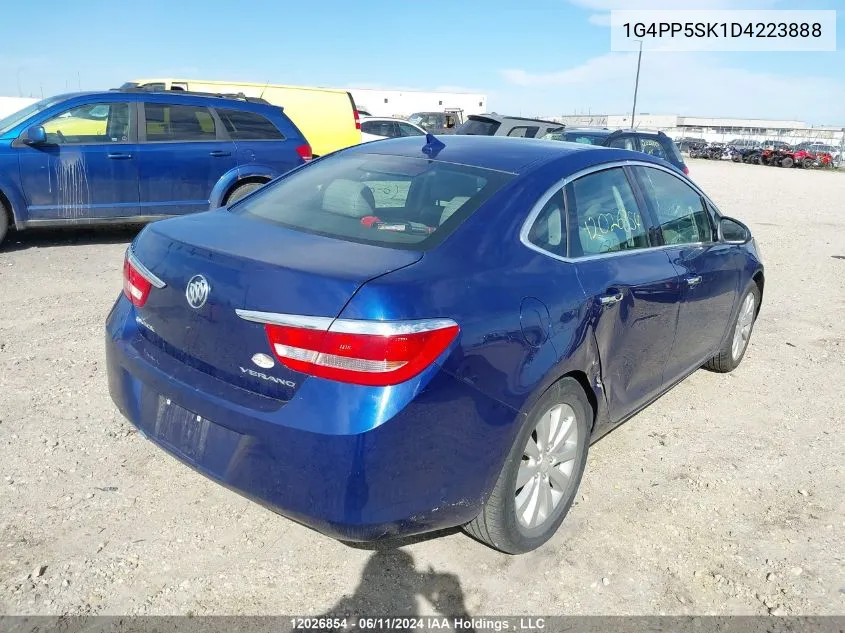 2013 Buick Verano VIN: 1G4PP5SK1D4223888 Lot: 12026854