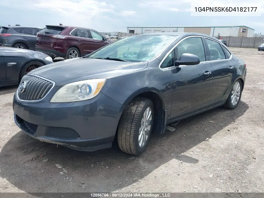 2013 Buick Verano VIN: 1G4PN5SK6D4182177 Lot: 12056766