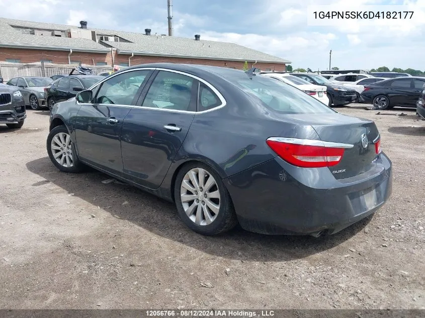 2013 Buick Verano VIN: 1G4PN5SK6D4182177 Lot: 12056766