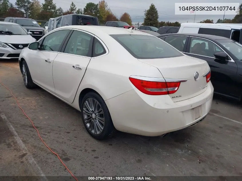 1G4PS5SK2D4107744 2013 Buick Verano Leather Group