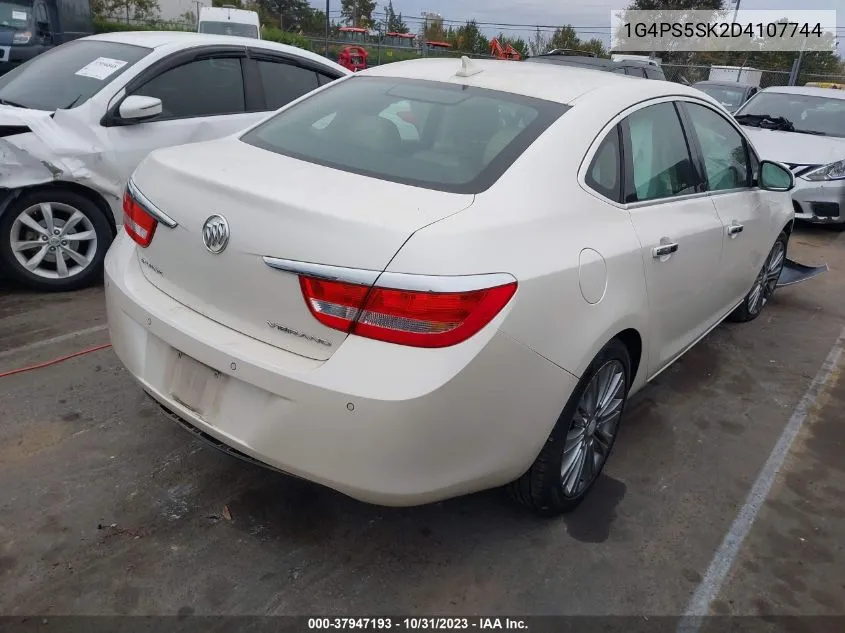 1G4PS5SK2D4107744 2013 Buick Verano Leather Group