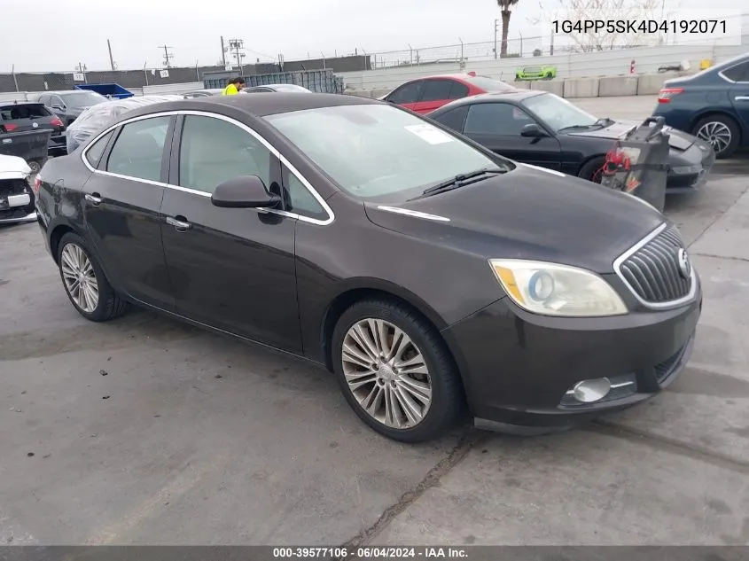 2013 Buick Verano VIN: 1G4PP5SK4D4192071 Lot: 39577106