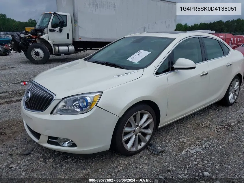 2013 Buick Verano Convenience Group VIN: 1G4PR5SK0D4138051 Lot: 39577682