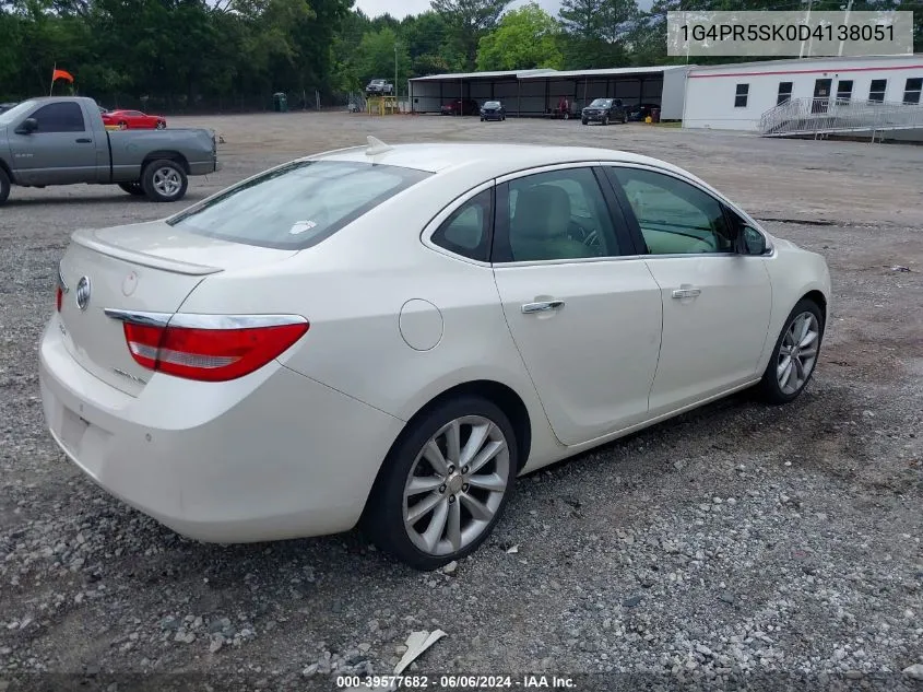 2013 Buick Verano Convenience Group VIN: 1G4PR5SK0D4138051 Lot: 39577682