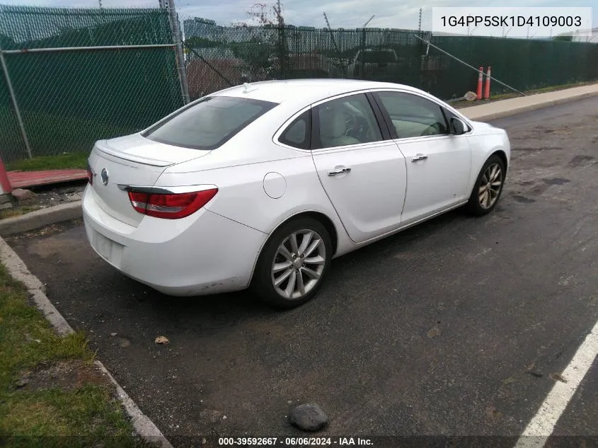 2013 Buick Verano VIN: 1G4PP5SK1D4109003 Lot: 39592667