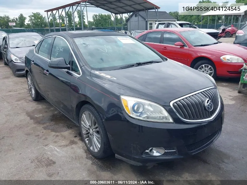 2013 Buick Verano Leather Group VIN: 1G4PS5SK4D4124545 Lot: 39603611