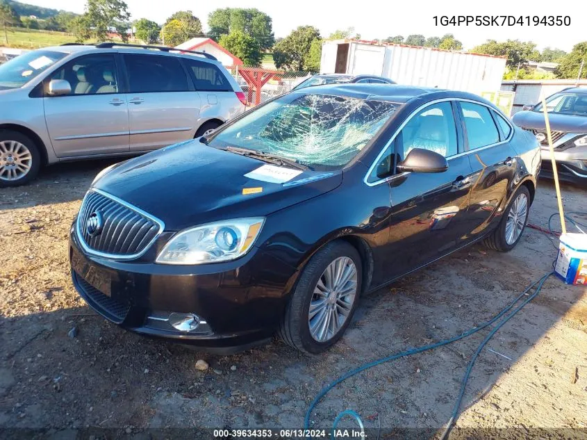 2013 Buick Verano VIN: 1G4PP5SK7D4194350 Lot: 39634353