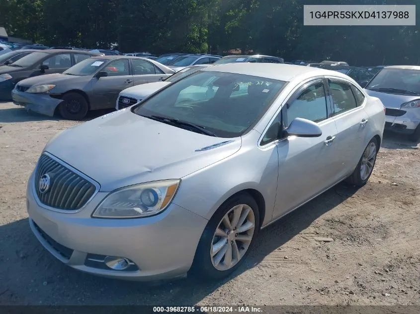 2013 Buick Verano Convenience Group VIN: 1G4PR5SKXD4137988 Lot: 39682785