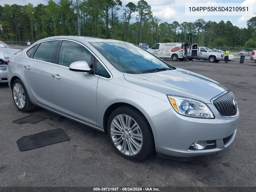 2013 Buick Verano VIN: 1G4PP5SK5D4210951 Lot: 39721657