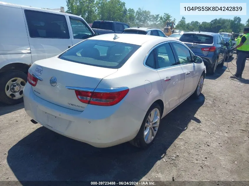 1G4PS5SK8D4242839 2013 Buick Verano Leather Group