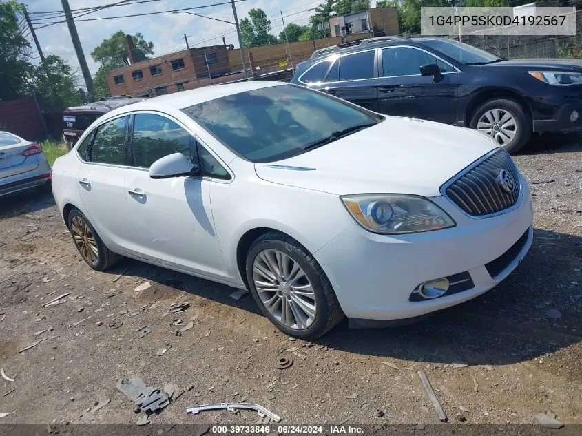 2013 Buick Verano VIN: 1G4PP5SK0D4192567 Lot: 39733846