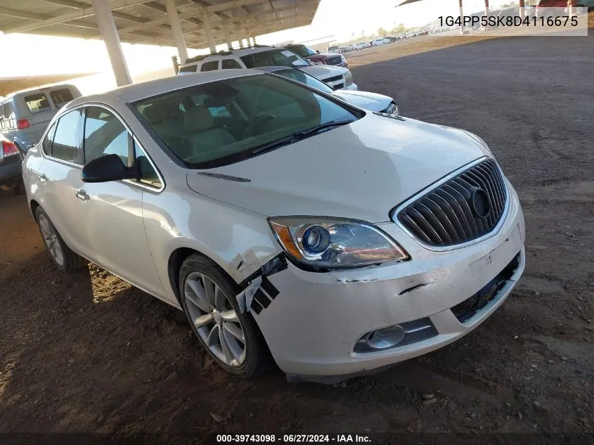 2013 Buick Verano VIN: 1G4PP5SK8D4116675 Lot: 39743098