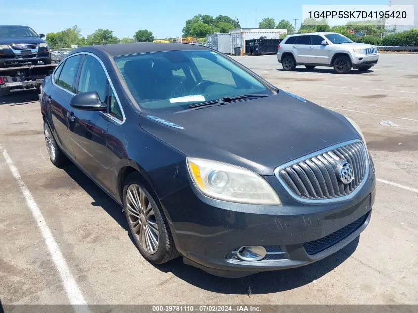 2013 Buick Verano VIN: 1G4PP5SK7D4195420 Lot: 39781110