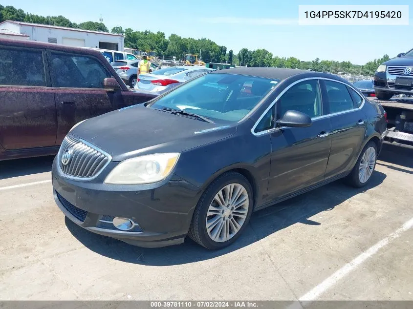 2013 Buick Verano VIN: 1G4PP5SK7D4195420 Lot: 39781110