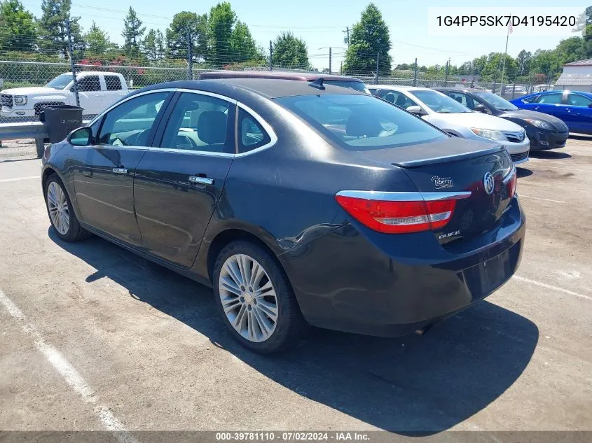 2013 Buick Verano VIN: 1G4PP5SK7D4195420 Lot: 39781110