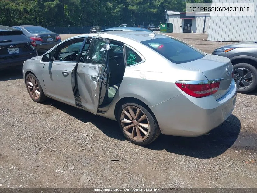 2013 Buick Verano Convenience Group VIN: 1G4PR5SK6D4231818 Lot: 39807595