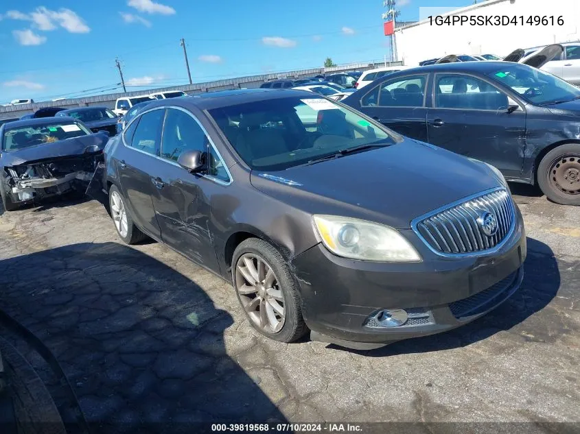 2013 Buick Verano VIN: 1G4PP5SK3D4149616 Lot: 39819568