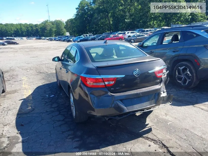 2013 Buick Verano VIN: 1G4PP5SK3D4149616 Lot: 39819568