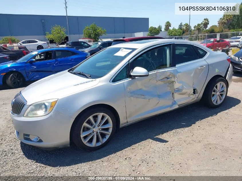 2013 Buick Verano VIN: 1G4PS5SK8D4106310 Lot: 39830199