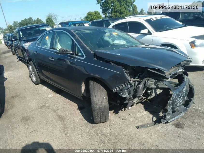 2013 Buick Verano VIN: 1G4PP5SK3D4176136 Lot: 39830564