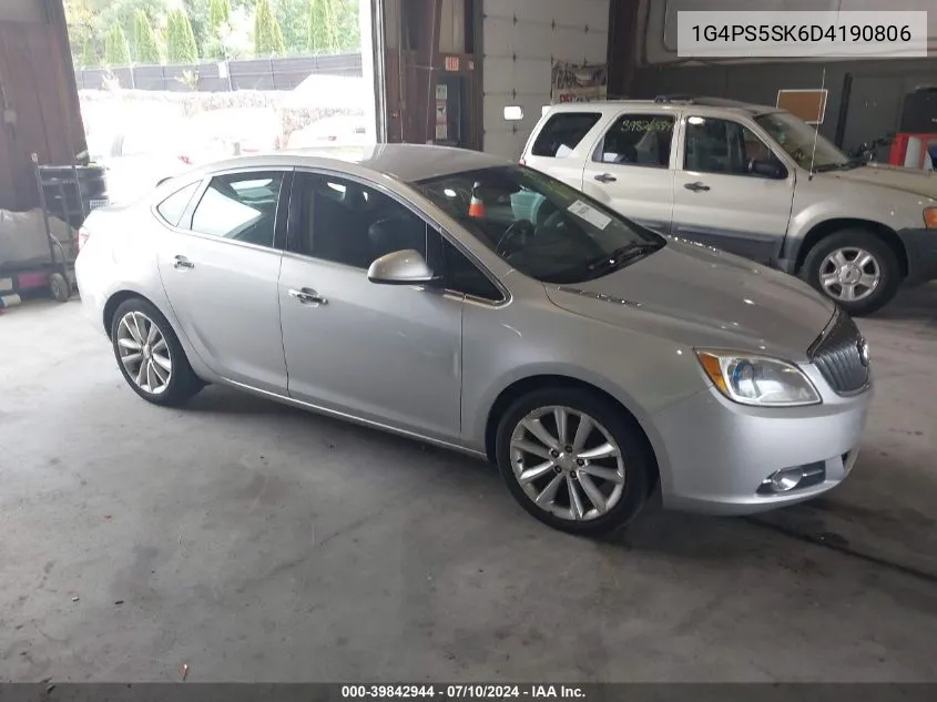 1G4PS5SK6D4190806 2013 Buick Verano Leather Group