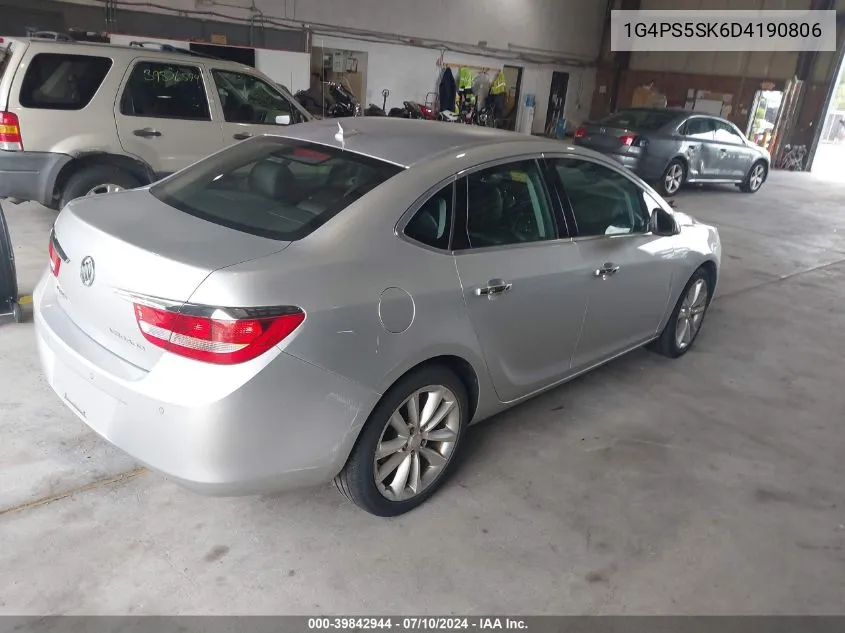 1G4PS5SK6D4190806 2013 Buick Verano Leather Group