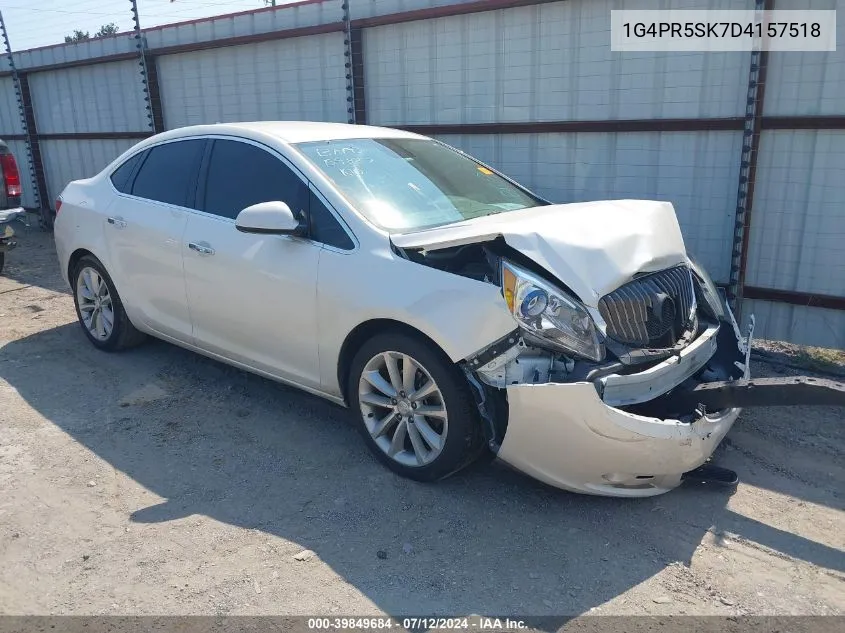 2013 Buick Verano Convenience Group VIN: 1G4PR5SK7D4157518 Lot: 39849684