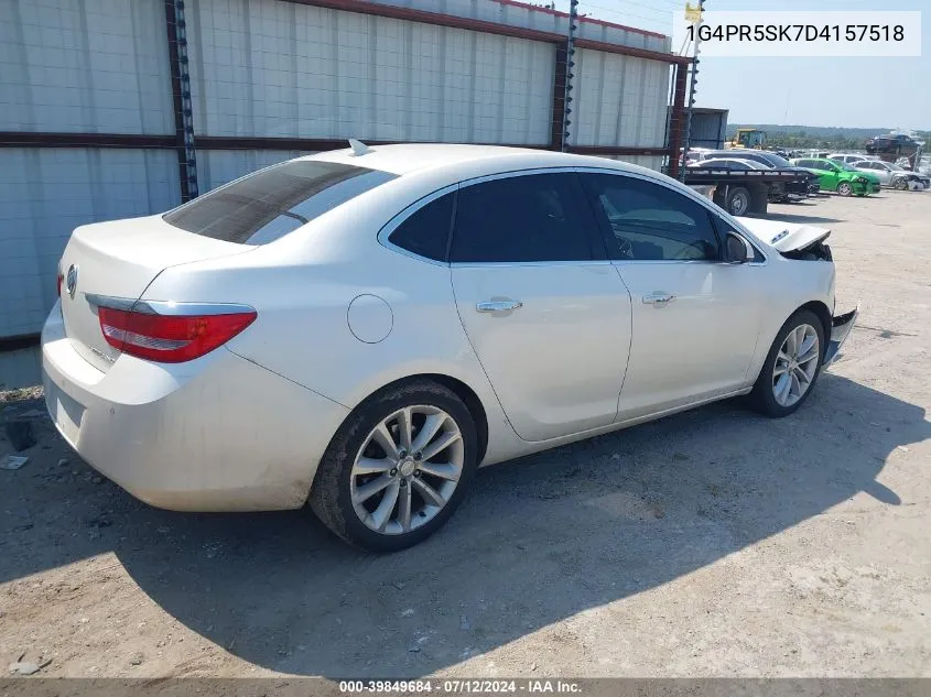 2013 Buick Verano Convenience Group VIN: 1G4PR5SK7D4157518 Lot: 39849684