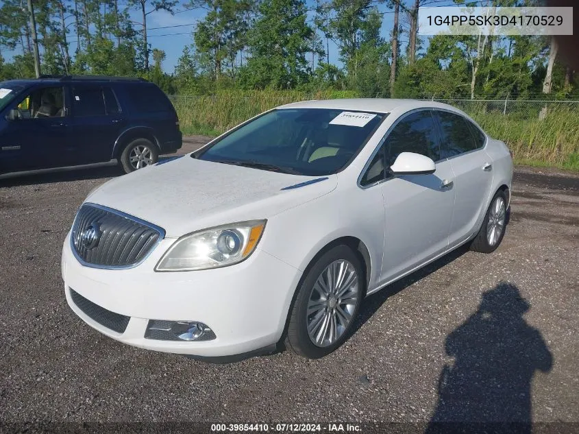 2013 Buick Verano VIN: 1G4PP5SK3D4170529 Lot: 39854410