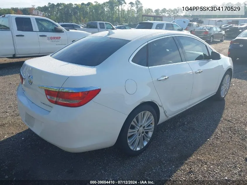 2013 Buick Verano VIN: 1G4PP5SK3D4170529 Lot: 39854410