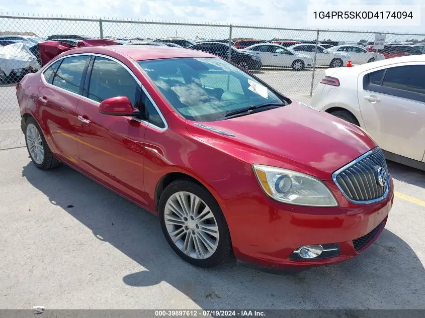 2013 Buick Verano Convenience Group VIN: 1G4PR5SK0D4174094 Lot: 39897612