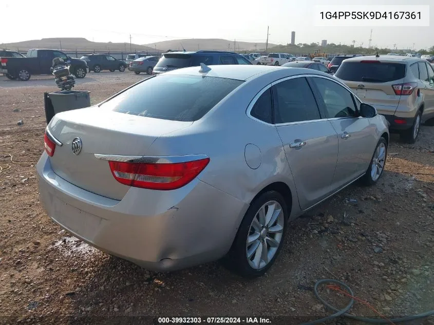 2013 Buick Verano VIN: 1G4PP5SK9D4167361 Lot: 39932303