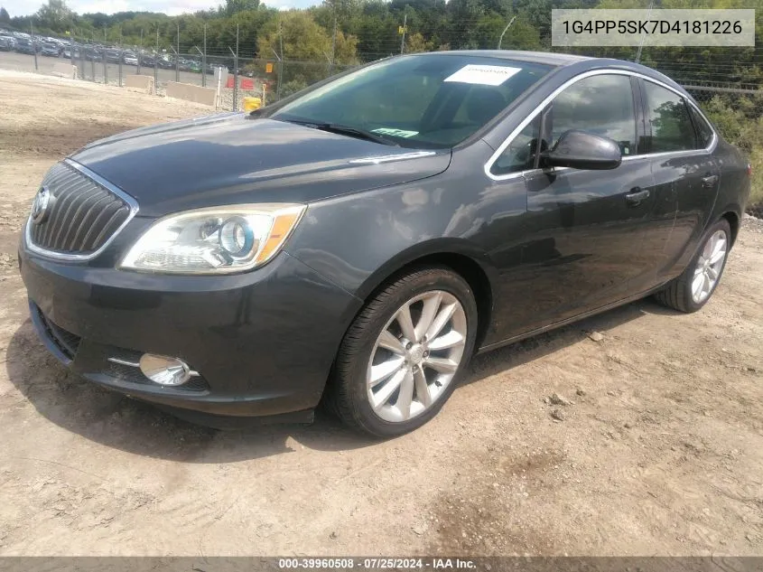 2013 Buick Verano VIN: 1G4PP5SK7D4181226 Lot: 39960508