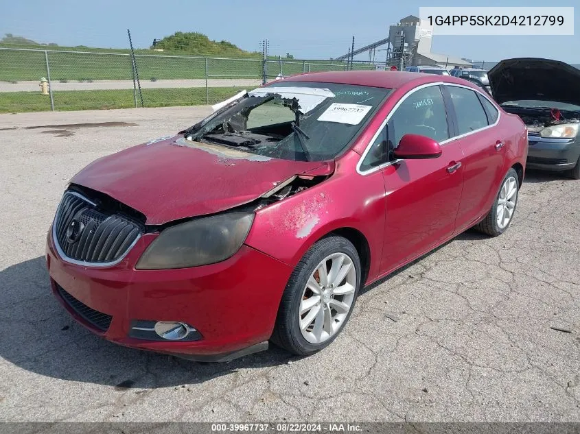 2013 Buick Verano VIN: 1G4PP5SK2D4212799 Lot: 39967737