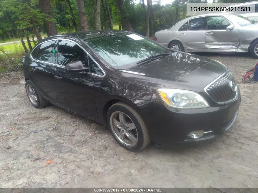 2013 Buick Verano VIN: 1G4PP5SK6D4216581 Lot: 39977017