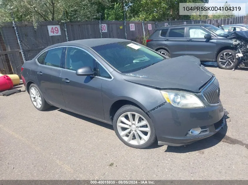 2013 Buick Verano Convenience Group VIN: 1G4PR5SK0D4104319 Lot: 40015935