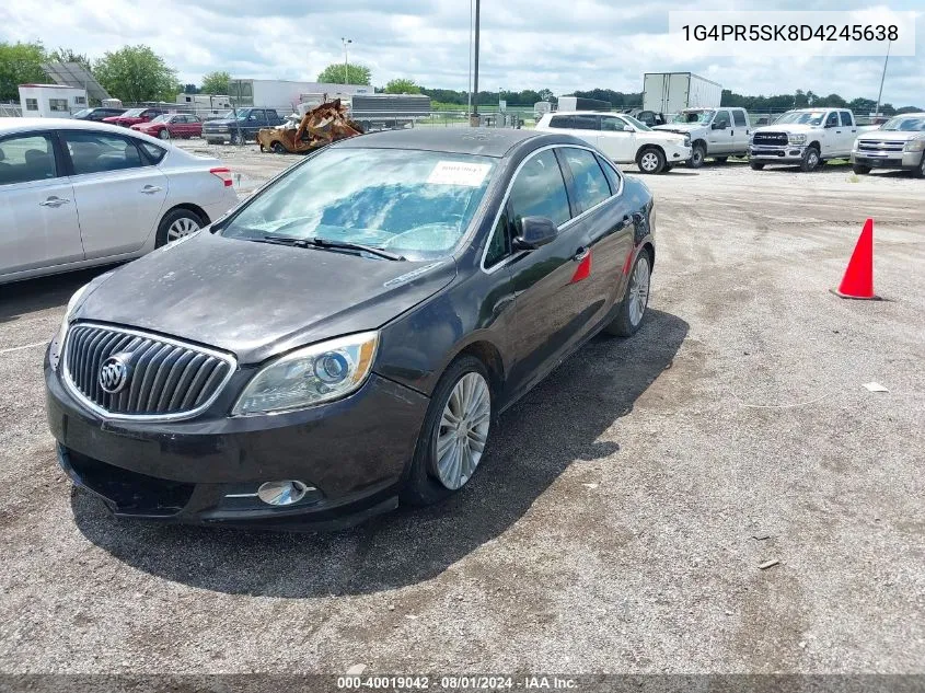 2013 Buick Verano Convenience Group VIN: 1G4PR5SK8D4245638 Lot: 40019042