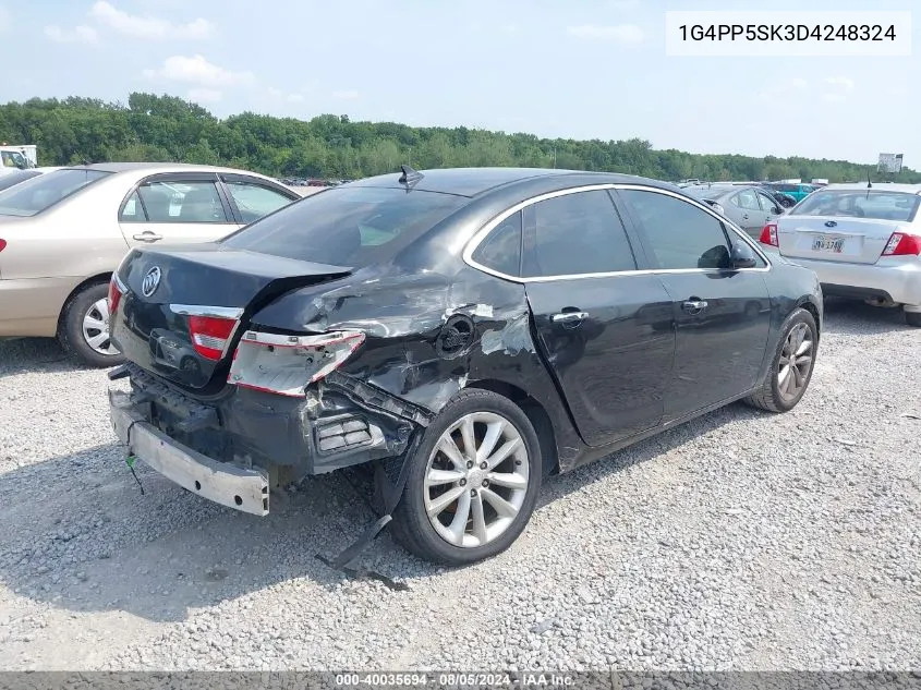 2013 Buick Verano VIN: 1G4PP5SK3D4248324 Lot: 40035694