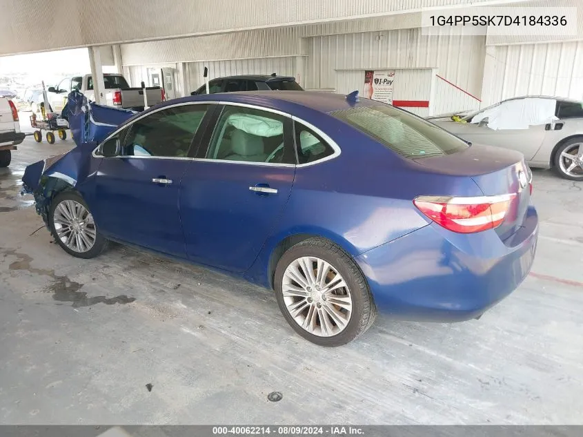 2013 Buick Verano VIN: 1G4PP5SK7D4184336 Lot: 40062214