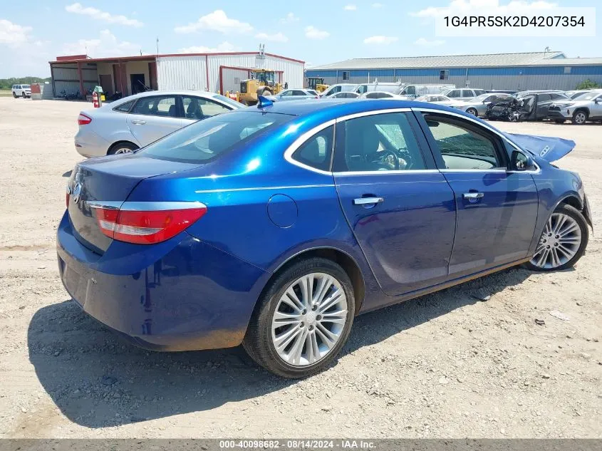 2013 Buick Verano Convenience Group VIN: 1G4PR5SK2D4207354 Lot: 40098682