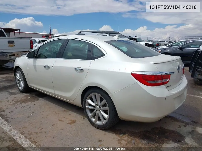 2013 Buick Verano Premium Group VIN: 1G4PT5SV1D4146218 Lot: 40194515