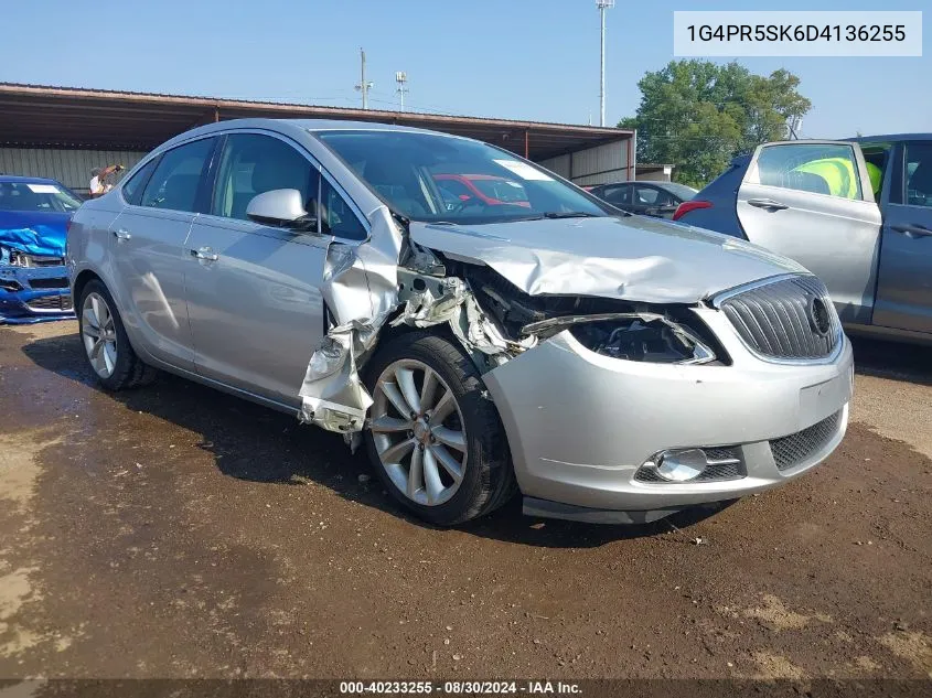 2013 Buick Verano Convenience Group VIN: 1G4PR5SK6D4136255 Lot: 40233255