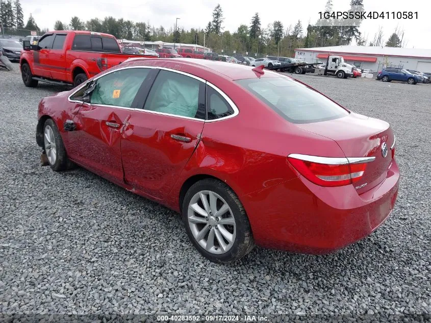 1G4PS5SK4D4110581 2013 Buick Verano Leather Group