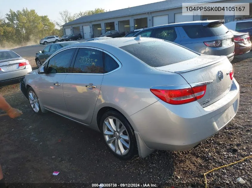 2013 Buick Verano VIN: 1G4PP5SK0D4105167 Lot: 40305738