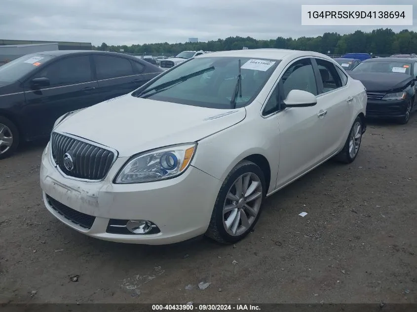 1G4PR5SK9D4138694 2013 Buick Verano Convenience Group