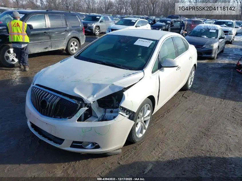 1G4PR5SK2D4118142 2013 Buick Verano Convenience Group