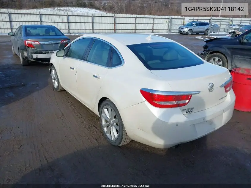 1G4PR5SK2D4118142 2013 Buick Verano Convenience Group