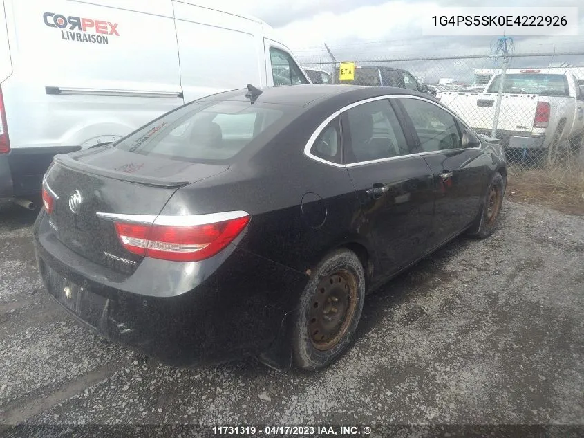 1G4PS5SK0E4222926 2014 Buick Verano